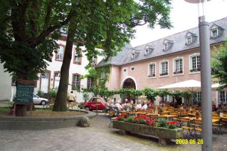 Wine Pub and Garden of Reichsgraf von Kesselstatt in Trier