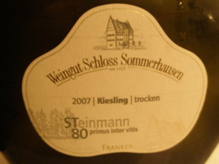 Sommerhausen Riesling